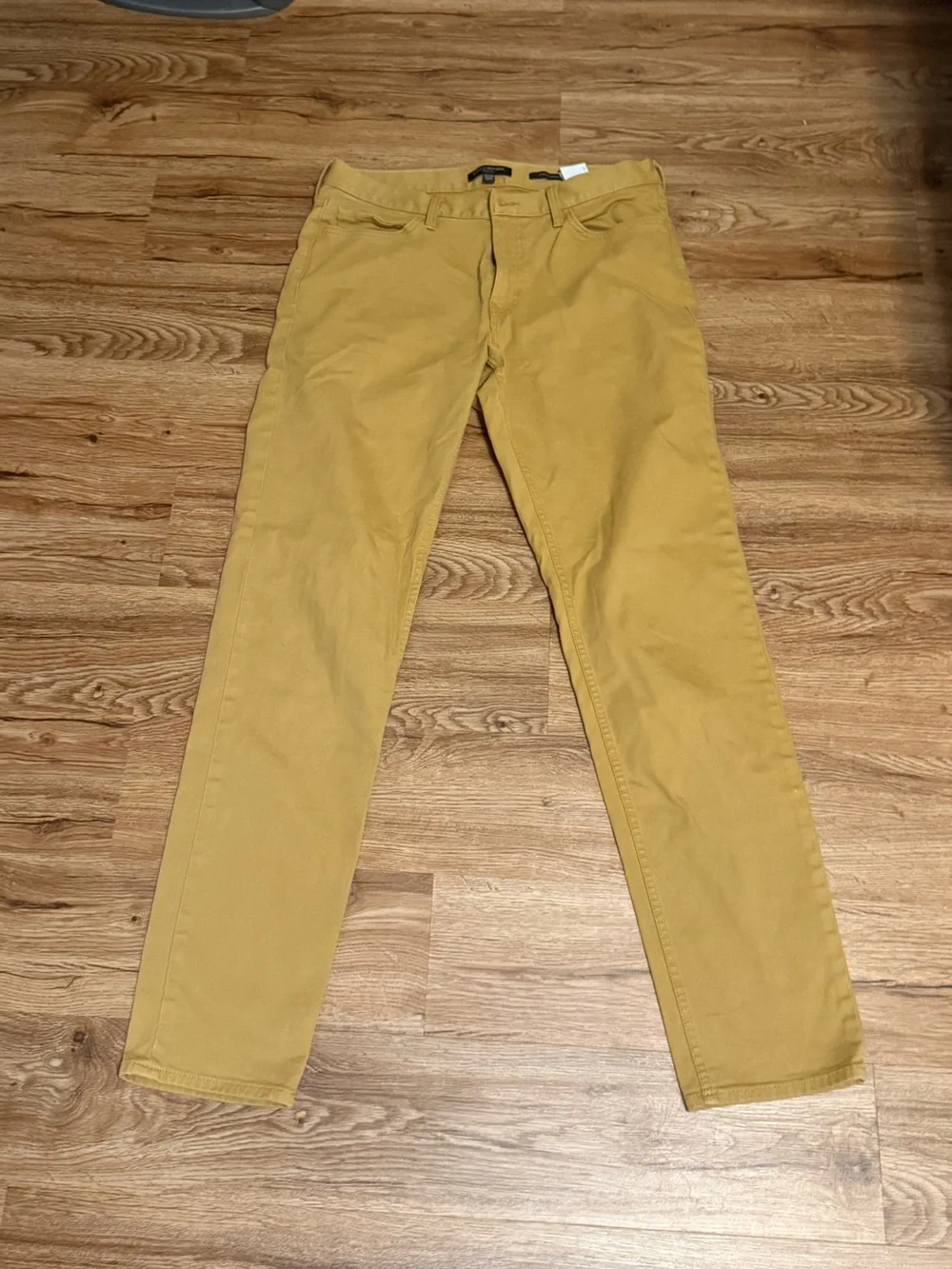 Banana Republic Slim Chinos in Mustard